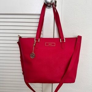 DKNY Cherry Red Tote shoulder Bag